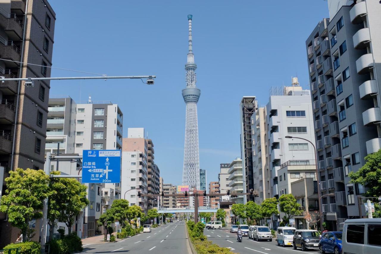 Iza Asakusa Guest House Tokyo prefektur Exteriör bild